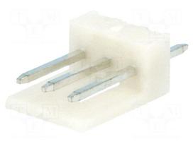 Wire-board | socket | male | EI | 2.5mm | PIN: 3 | THT | 3.5A | tinned