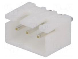 Wire-board | socket | male | XH | 2.5mm | PIN: 3 | THT | 250V | 3A | -25÷85°C