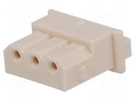 Wire-board | plug | female | SPOX | 2.5mm | PIN: 3 | w/o contacts | 250V