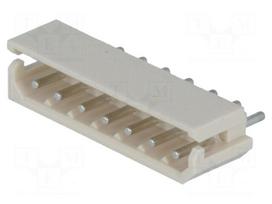 Wire-board | socket | male | SPOX | 2.5mm | PIN: 7 | THT | 3A | tinned | 250V