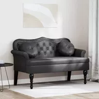 Česterfildo suolas Juoda 120,5 x 65 x 75 cm Dirbtinė oda