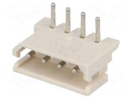 Wire-board | socket | male | SPOX | 2.5mm | PIN: 4 | THT | 3A | tinned | 250V