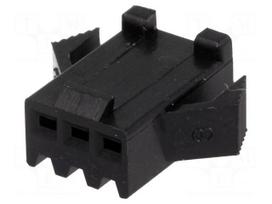 Wire-wire | plug | female | NPP | 2.5mm | PIN: 3 | w/o contacts | for cable