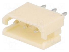 Wire-board | socket | male | A2506 | 2.5mm | PIN: 3 | THT | 250V | 3A | tinned