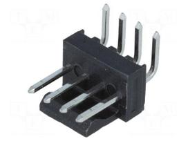 Socket | wire-board | male | KK 254 | 2.54mm | PIN: 4 | THT | tinned