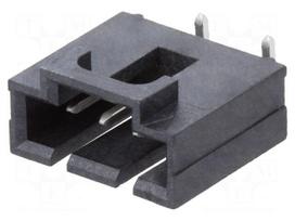 Socket | wire-board | male | SL | 2.54mm | PIN: 4 | SMT | tinned | vertical