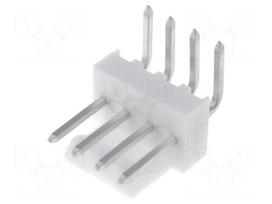 Socket | wire-board | male | KK 254 | 2.54mm | PIN: 4 | THT | tinned