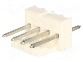 Socket | wire-board | male | KK 254 | 2.54mm | PIN: 4 | THT | tinned