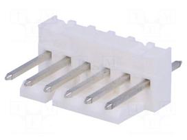Socket | wire-board | male | KK 254 | 2.54mm | PIN: 6 | THT | tinned