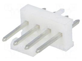 Socket | wire-board | male | KK 254 | 2.54mm | PIN: 4 | THT | 4A | tinned