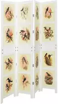 Romdivider Panel Balta 141,5 x 165 cm MDF plokštė