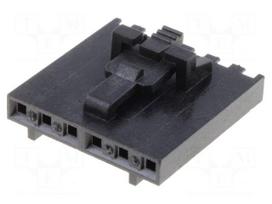 Plug | wire-wire/PCB | female | SL | 2.54mm | PIN: 6 | w/o contacts