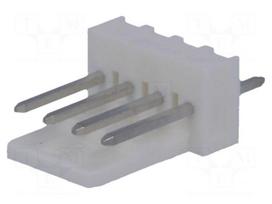 Socket | wire-board | male | KK 254 | 2.54mm | PIN: 4 | THT | 4A | tinned