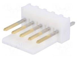 Socket | wire-board | male | KK 254 | 2.54mm | PIN: 5 | THT | gold-plated