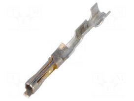 Contact | female | 30AWG÷24AWG | SL | gold-plated | crimped | for cable