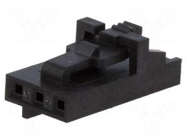 Plug | wire-wire/PCB | female | SL | 2.54mm | PIN: 3 | w/o contacts