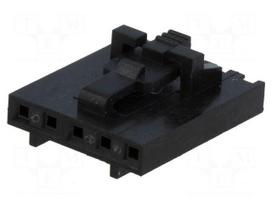 Plug | wire-wire/PCB | female | SL | 2.54mm | PIN: 5 | w/o contacts