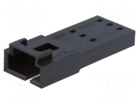 Plug | wire-wire | male | SL | 2.54mm | PIN: 3 | w/o contacts | for cable