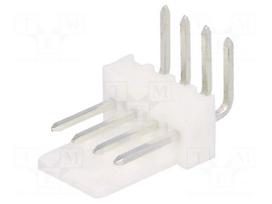 Socket | wire-board | male | KK 254 | 2.54mm | PIN: 4 | THT | 4A | tinned