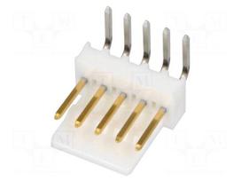 Socket | wire-board | male | KK 254 | 2.54mm | PIN: 5 | THT | 4A | Layout: 1x5