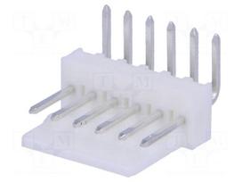 Socket | wire-board | male | KK 254 | 2.54mm | PIN: 6 | THT | 4A | tinned
