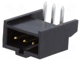 Socket | IDC | male | C-Grid III | 2.54mm | PIN: 3 | THT | gold-plated