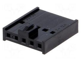 Plug | wire-board | female | C-Grid III | 2.54mm | PIN: 5 | w/o contacts