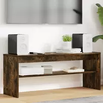 TV staliukas Televizoriaus spintelė Rūkyta ąžuolas 100 x 30 x 40 cm