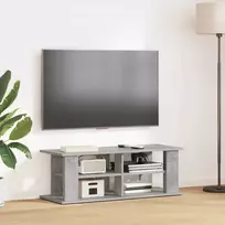 TV staliukas Televizoriaus stovas Betono pilka 96 x 35 x 33,5 cm