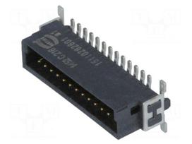 Connector: PCB to PCB | male | PIN: 26 | 1.27mm | Series: har-flex | 2.3A
