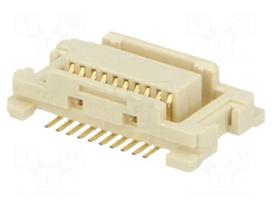Connector: PCB to PCB | male | PIN: 20 | 0.5mm | H: 3mm | gold-plated | SMT