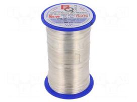 Silver plated copper wires | 0.4mm | 500g | 443m | -200÷800°C