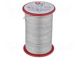 Silver plated copper wires | 1mm | 500g | 72m | -200÷800°C