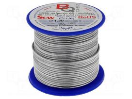 Silver plated copper wires | 1.2mm | 250g | 24.5m | -200÷800°C