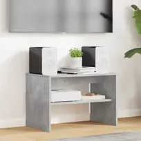 TV staliukas Televizoriaus spintelė Betono pilka 60 x 35 x 40 cm