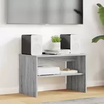 TV staliukas Televizoriaus spintelė 60 x 35 x 40 cm Pilkas Sonoma