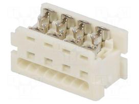 Plug | wire-board | female | PIN: 8 | 1.27mm | IDC | for ribbon cable