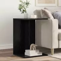 Šoninis stalas Juodas ąžuolas 45 x 40 x 62,5 cm