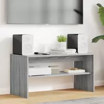 TV staliukas Televizoriaus spintelė Pilkas Sonoma 80 x 35 x 40 cm