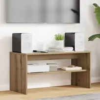 TV staliukas Televizoriaus spintelė Amatininkų ąžuolas 80 x 35 x 40 cm