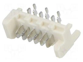 Socket | wire-board | male | PIN: 6 | 1.27mm | SMT | PicoFlex | 1.2A | tinned
