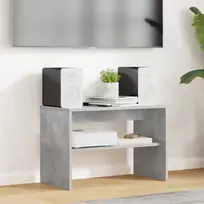 TV staliukas Televizoriaus spintelė Betono pilka 60 x 30 x 40 cm