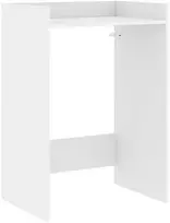 Skalbimo mašinos spintelė su saugykla Balta 67,5 x 48 x 97 cm