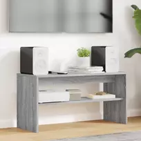 TV staliukas Televizoriaus spintelė Pilkas Sonoma 80 x 30 x 40 cm