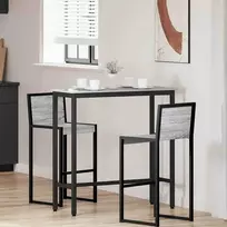 staliuku Pilkas Sonoma 100 x 40 x 100,5 cm