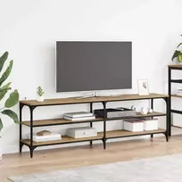 TV staliukas Televizoriaus spintelė Amatininkų ąžuolas 160 x 30 x 50 cm