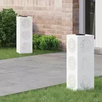 Saulės LED šaligatvio šviesa 2 pcs Balta