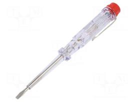 Voltage tester | insulated | slot | SL 3mm | Blade length: 60mm