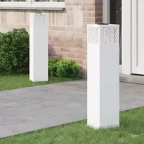 Saulės LED šaligatvio šviesa 2 pcs Balta