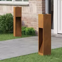 Saulės LED takų šviestuvas 2 pcs Bronzinė
